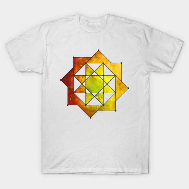 Sacred Geometry 2 T-Shirt by CrystalWolf